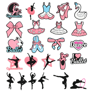 Adornos Personalizados para Zapatos de Mujer, Color Rosa, Hechos en Vietnam, de Resina PVC con Perlas y Hebillas, Decoración para Zapatillas - Product Image 4