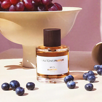 Flacons de Parfum Cylindriques en Verre Vides à Sertir 30ml/50ml/100ml de Luxe Personnalisés avec Couvercle Doré/Argenté et Diffuseur en Bois Poli, Marquage Sérigraphique