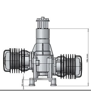 Moteur à essence DLE 111cc d'origine pour modèle d'avion RC - Product Image 3
