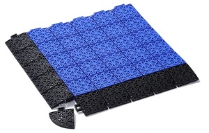 Fiba phê duyệt chất lượng cao PP Vật liệu ngoài trời sân bóng rổ sàn ngoài trời nửa Tòa Án - Product Image 4