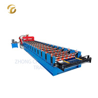 Machine de formage à froid de tôles métalliques pour toitures en aluminium avec tuiles émaillées de dimensionnement précis