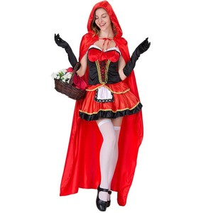 Disfraz de Caperucita Roja Sexy para Mujer, Disfraz de Carnaval de Halloween, Cosplay de Televisión - Product Image 2
