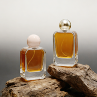 Botol Parfum Kaca Kosong 50ml Kemasan Massal Desain Polos Tanpa Logo