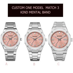 Besseron OEM&ODM 2026 New Wholesale Solid Stainless Steel Business Gift <b>Men</b> <b>Watches</b> - Product Image 5