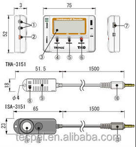 Registrador de Datos T&D TR-74Ui-S SHA-3151 de Alta Precisión con Pantalla LCD de 0.1C, Habilitado para USB, Registrador de Luz y Humedad Acumulativo para Laboratorios - Product Image 5