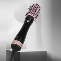 Sèche-cheveux brosse électrique pliable 5-en-1 NB WIDE 1000W avec concentrateur ionique pour usage domestique et hôtelier
