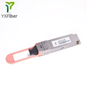 Émetteurs-récepteurs haute vitesse compatibles 40GBASE-SR4 QSFP + 850nm 100m LC Émetteur-récepteur à fibre optique multimode