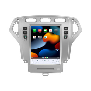 Android 11 Cho Ford Fusion Mondeo Cho 2007-2010 Tesla Phong Cách Màn Hình Cảm Ứng Lớn Máy Nghe Nhạc Đa Phương Tiện 128G Cho Xe Hơi Thiết Bị Đầu Radio GPS - Product Image 5