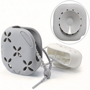 Scatola portaoggetti in silicone personalizzata <span class=keywords><strong>per</strong></span> <span class=keywords><strong>bagno</strong></span>, aromaterapia, lavabo, vasca da <span class=keywords><strong>bagno</strong></span>, design moderno e semplice, portasapone WF-2025 - Product Image 1