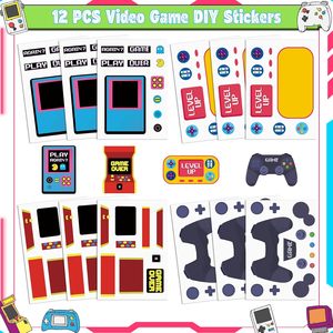 72 Pezzi Articoli per Feste a Tema Videogiochi, Riempitivi per Sacchetti Regalo e Premi per la Classe, per Compleanni di Bambini e Ragazzi, per il Capodanno Cinese - Product Image 6