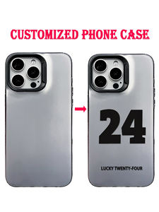 Cover per Telefono Personalizzata con Numero Portafortuna, Design Fai-da-Te, Dipinta UV, <span class=keywords><strong>Foto</strong></span> Data, 1 Pezzo, Personalizzazione Colore Argento, IMD TPU per 17/16/15/14 - Product Image 5