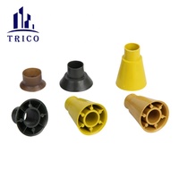 Manchon conique en plastique pour tirant de coffrage réutilisable en PVC de 22 mm