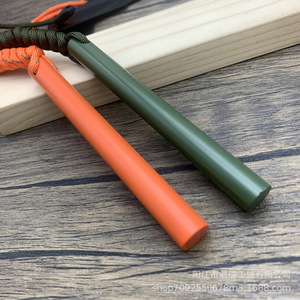 Allume-feu en magnésium 12,7x127 mm, outil de survie en plein air avec poignée en paracorde pour le camping et les situations d'urgence - Product Image 2