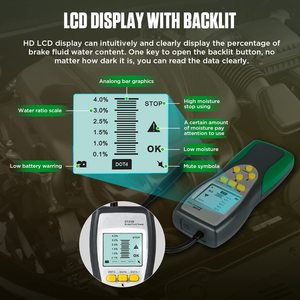 Hooggevoelige Sensor Detecteerbaar Type Dot3/Dot4/Dot5.1 Remvloeistof Auto Remvloeistoftester Met 250Mm Flexibele Sonde - Product Image 3