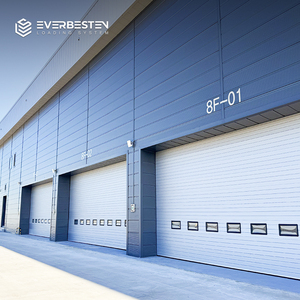 Puerta Seccional Industrial Everbesten, Diseño <span class=keywords><strong>de</strong></span> Panel Resistente, Motor Confiable <span class=keywords><strong>para</strong></span> Puerta <span class=keywords><strong>de</strong></span> <span class=keywords><strong>Garaje</strong></span> <span class=keywords><strong>de</strong></span> Apertura Lateral <span class=keywords><strong>para</strong></span> Almacén - Product Image 1
