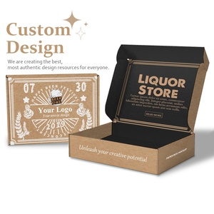 Customize Logo Design Corrugated Paper Magnum 3 Bottles Shipping Packaging Wine <b>Boxes</b> - Product Image 4