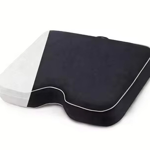 Cojín de Asiento Portátil Antideslizante de Espuma Viscoelástica, Tejido Cuadrado Grueso y Transpirable, Resistente a la Humedad - Product Image 1