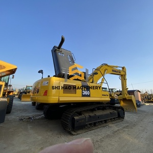 รถขุดตีนตะขาบ KOMATSU มือสอง 36 ตัน ราคาถูก พร้อมหัวเจาะดิน สภาพดีเยี่ยม เหมาะสำหรับงานก่อสร้างขนาดใหญ่ - Product Image 3