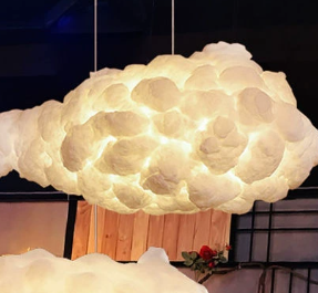 Lampe suspendue romantique en forme de nuage LED E27, luminaire APCITL, décoration intérieure pour salon, chambre à coucher, <span class=keywords><strong>suspension</strong></span>, lustre - Product Image 6