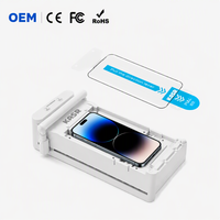 Protection d'écran en verre trempé 3D 9H à couverture intégrale pour iPhone, anti-espion, anti-traces de doigts, compatible avec la machine à film automatique