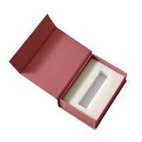 Boîte Cadeau Échantillon de Parfum & Rouge à Lèvres, Emballage Cosmétique en Gros, Boîte Vide Personnalisable avec Logo en Relief, Insert Éponge Rectangulaire