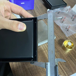 Chất lượng tốt và giá thấp phòng tắm vuông SUS 304 thép không gỉ 10*10cm màu xám đen chải 4 inch thoát nước sàn - Product Image 5