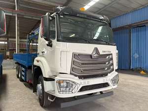 Howo איכות יציבה בשימוש משאית רכוב מנוף הידראולי זרוע טלסקופית ציוד הרמת מנוף נייד - Product Image 4