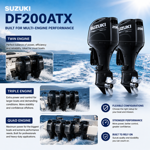 <span class=keywords><strong>Moteur</strong></span> hors-bord marin Suzuki 200 CV DF200ATX 4 temps 4 cylindres, double et triple, pour <span class=keywords><strong>bateau</strong></span> de pêche et <span class=keywords><strong>bateau</strong></span> de travail - Product Image 5