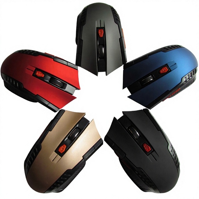 In Stock New 113-model Six-button USB Wireless Gaming Mouse 24G Optical; Drop Shipping Available