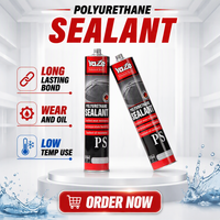 Scellant polyuréthane à séchage rapide et écologique de 310 ml pour panneaux de carrosserie automobile