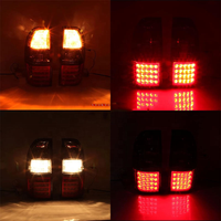 Nuevas Luces Traseras LED Modificadas para Automóvil, Luces de Freno Traseras con Certificación DOT, Retrofit para Prado KZJ95 Fj90 Lc90 Fj95 3400 1998-2002