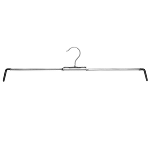 Cintres télescopiques personnalisés en gros pour jeans, jupes, pantalons, vêtements, cintres métalliques extensibles - Product Image 1