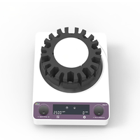 Agitateur vortex de laboratoire haute vitesse, mini mélangeur multifonctionnel avec affichage numérique, table rotative sans fonction de chauffage
