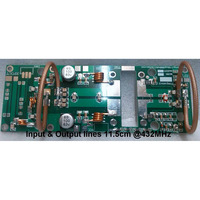 Amplificateur de puissance RF UHF 100W FM 400Mhz-470Mhz, kit de bricolage pour radio amateur