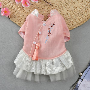 Verano accesorios de mascota por mayor chino hanfu de lujo <span class=keywords><strong>ropa</strong></span> de <span class=keywords><strong>perro</strong></span> con multi-Colores - Product Image 3