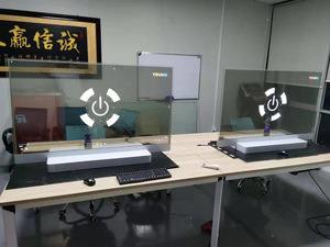 55 inch Ultra Slim Transparent LCD OLED hiển thị bảng điều chỉnh 4K độ phân giải cao OLED màn hình hiển thị cho quảng cáo - Product Image 2