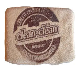 洗车手套羊毛手套和清洁工具，带皮革麂皮超细纤维羊皮，用于汽车清洁