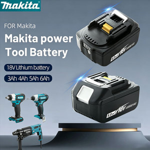 Batteries lithium-ion LiFePO4 18650 personnalisées de haute qualité <span class=keywords><strong>18V</strong></span> 5.0Ah, 500 cycles, compatibles avec BL1860 BL1850 BL1840 BL1830 - Product Image 1