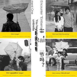 Paraguas Plegable de Tres Pliegues con Logotipo, Extra Grande, de Vinilo, con Protección Solar, de 23 Pulgadas - Product Image 3