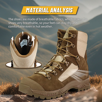 Bottes de combat tactiques vertes personnalisées Hanagal Factory OBM ODM pour hommes et femmes, Botas De Combate De Couro