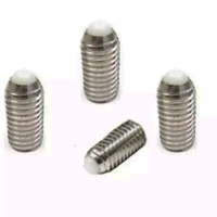 M3 M4 M5 M6 M8 Nylon Plastique Tête Bille Ressort Plongeur En Acier Inoxydable À Ressort POM Bille Plongeur Hex Socket Vis De Réglage
