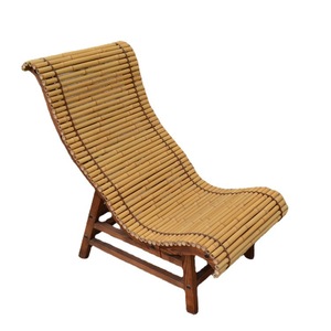 Bamboo Sun Lounger Manual Recliner Foldable Outdoor Garden Beach Chair ZY 01 - Product Image 5