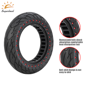 Pneu plein nid d'abeille Superbsail 10 pouces 10x2.50 en caoutchouc épais résistant à l'usure pour trottinette électrique, skateboard et monoplace électrique - Product Image 6