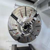 Torno CNC de Alta Rigidez y Control Automático para Trabajo Pesado CK61125 para Mecanizado de Tuberías de Petróleo/Rodillos/Ejes