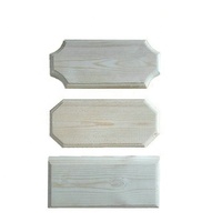 Formes en bois brut personnalisées, découpes au laser, ébauches de planches de bois de pin de toutes formes, plaques murales, panneaux pour l'art DIY