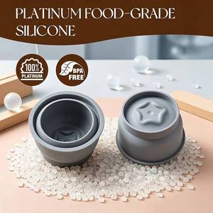 MUYULINS Factory Blueberry LFGB 100% Food Grade Platinum Non-Stick Coating BPA-Free Reusable <b>Silicone</b> Mousse Cake Mold - Product Image 2