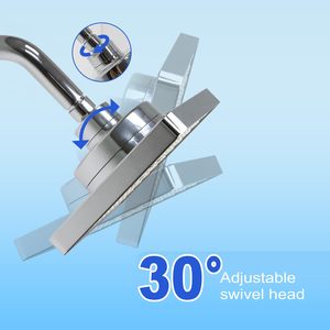 Высокой насадки для душа, 6 дюймов, с 2 фильтрами для воды - Product Image 5
