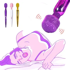 无线假阳具AV振动器棒女性阴蒂刺激器肌肉成人性玩具USB充电按摩器
