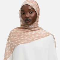 Nuevo Chal Elegante para Mujeres Musulmanas, Suave, Transpirable y Ligero, Hijab Modal de Primera Calidad con Estampado Floral de Doble Cara