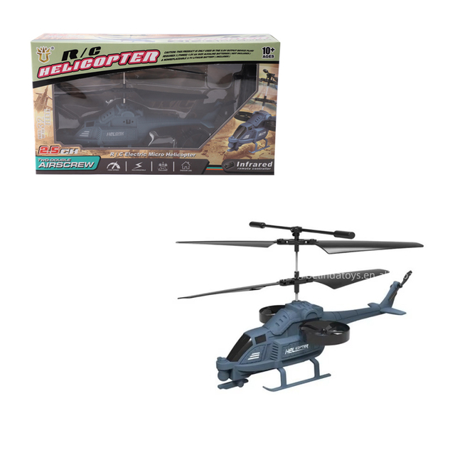 Premium 2.4G 2-Channel Beginner-Friendly Plastic Remote Control Helicopter for Kids Indoor Use Batteries Included 15m Range